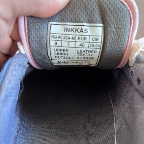 Inkkas Pink and Purple Bahia Ace Low Top Floral Sneakers - Picture 6 of 9